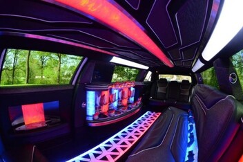 Conroe Limousine Inside