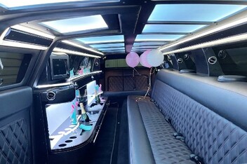 Conroe Limousine Interior