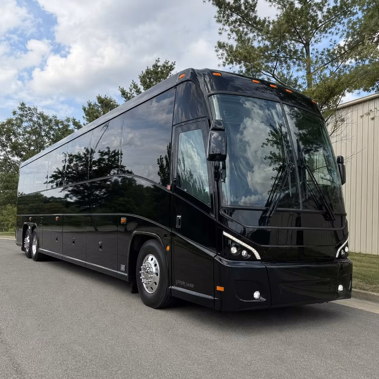 charter bus rentals for law enforcement training transport in conroe