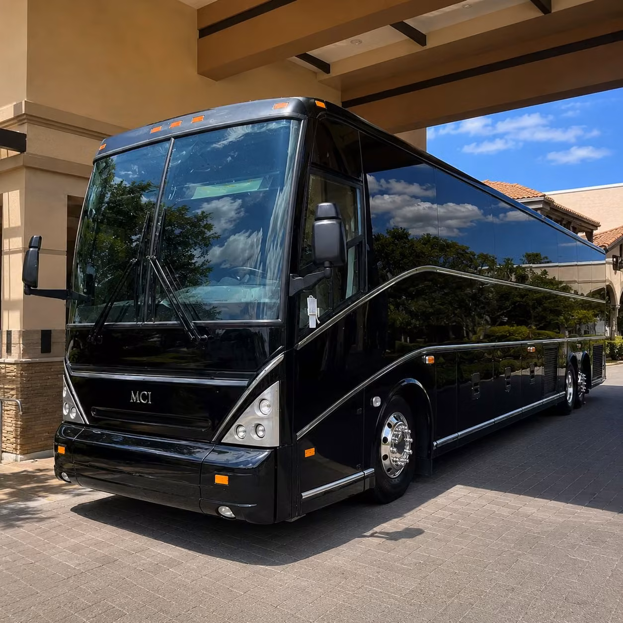 event transportation bus rentals in conroe