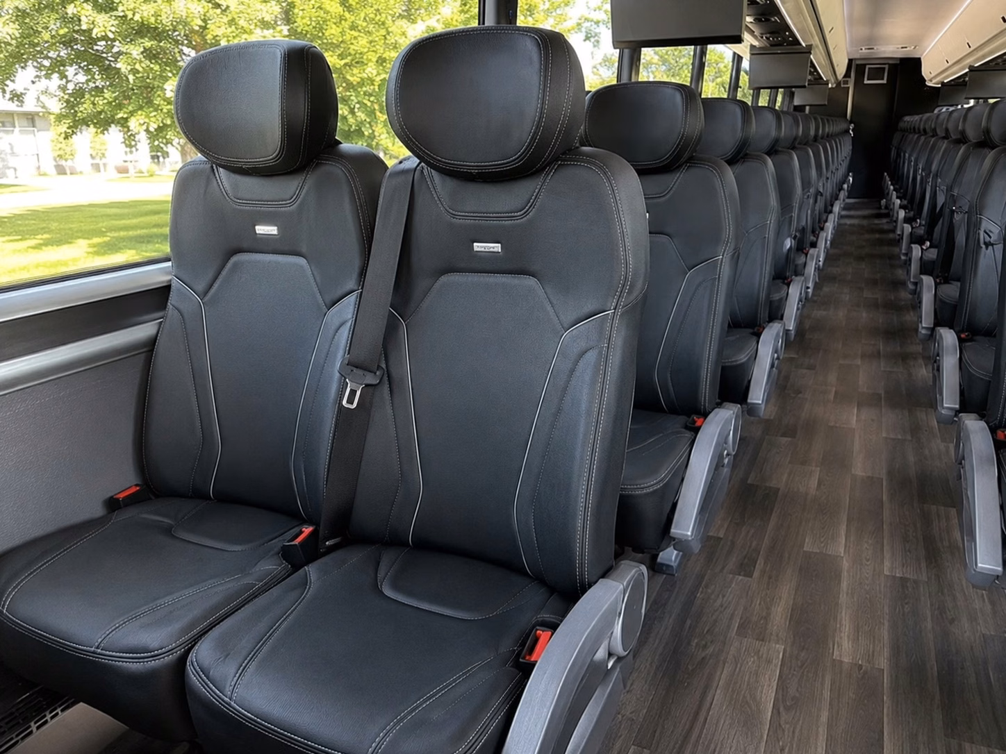 how bus type changes charter bus prices in conroe texas