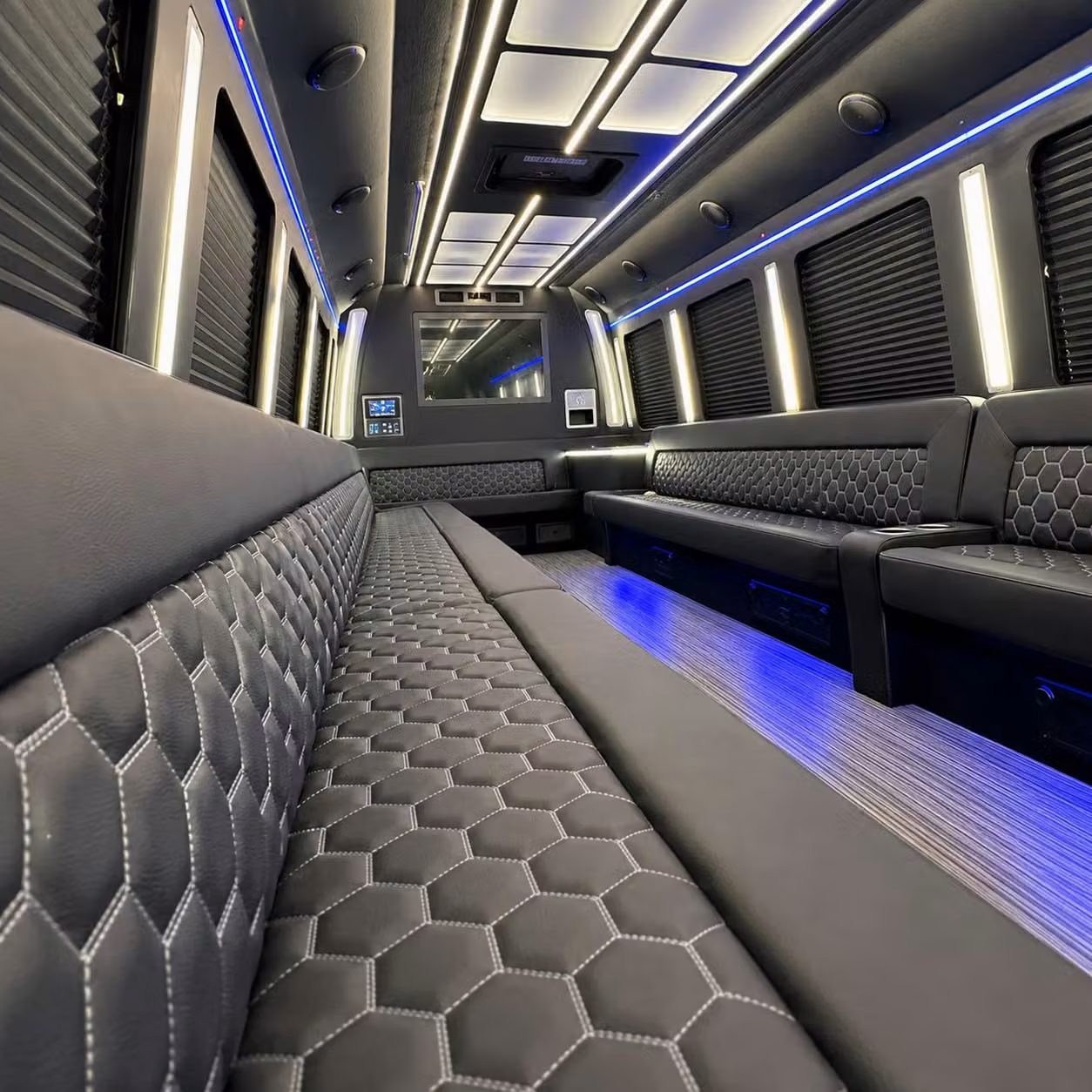 party bus interior
