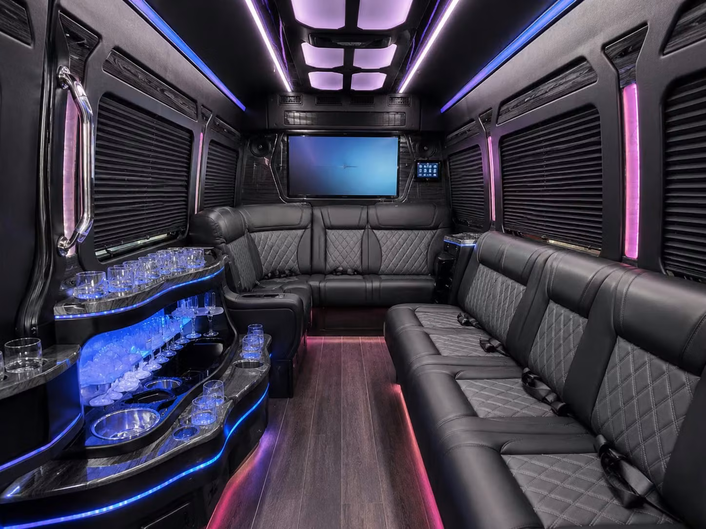 rehearsal dinner and multi day wedding weekend transportation in conroe