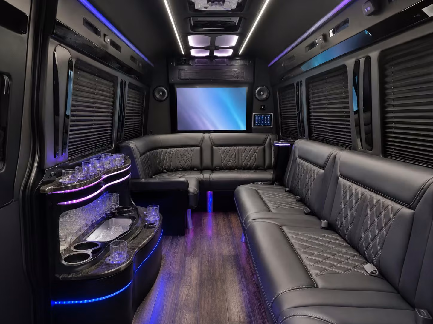 sprinter van transportation for groups and events across conroe