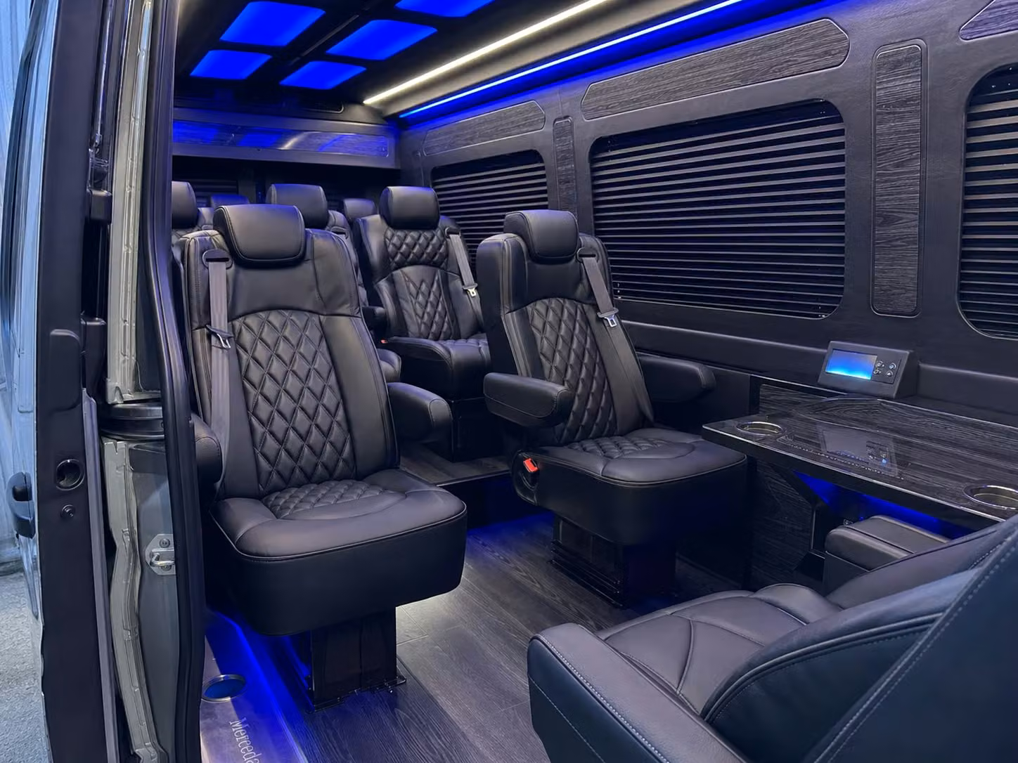 sprinter van with driver interior